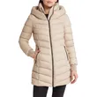 Beige Padded Down Jacket | Stylish and Warm Outerwear