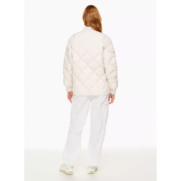 Women’s Short Down Padded Jacket | Stylish Winter Design | Small Rhombus Quilting