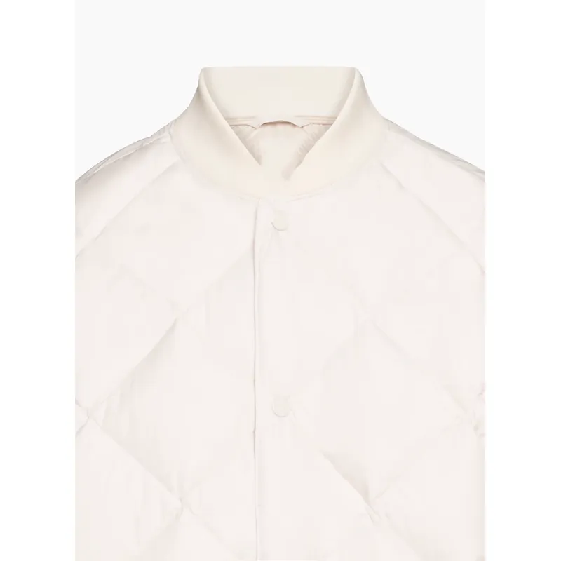 Women’s Short Down Padded Jacket | Stylish Winter Design | Small Rhombus Quilting