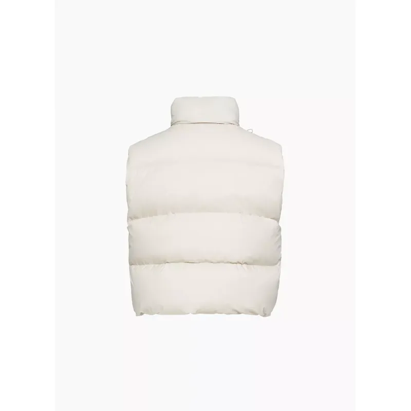 Women’s Winter Short Down Vest | Zipper Stand Collar Sleeveless Jacket