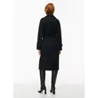 Black Drape Double Trench Coat | Chic and Sophisticated | Shop Now