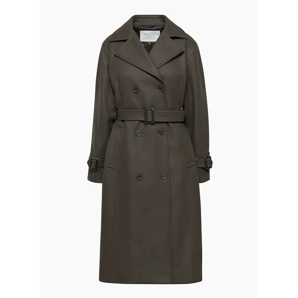Grey Brown Wool Overcoat | Stylish and Warm | Shop Now