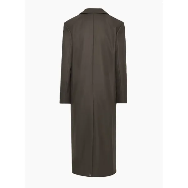 Grey Brown Wool Overcoat | Stylish and Warm | Shop Now
