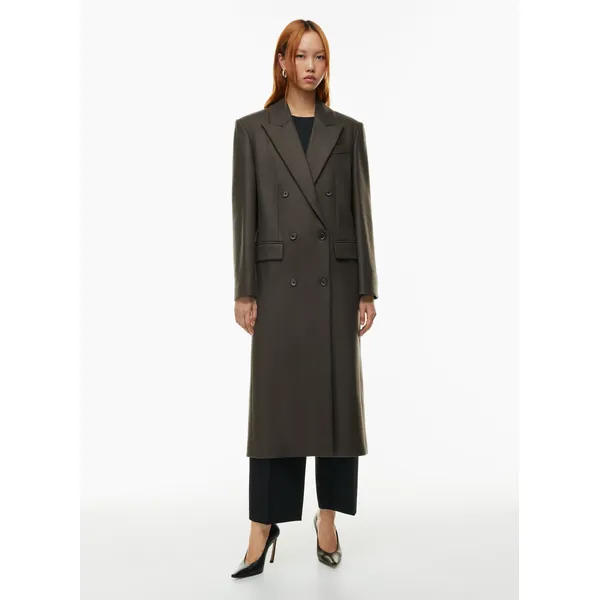 Grey Brown Wool Overcoat | Stylish and Warm | Shop Now