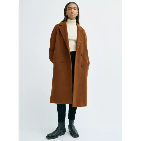 Alpaca Wool Classic Temperament Coat | Warm and Slimming | Shop Now