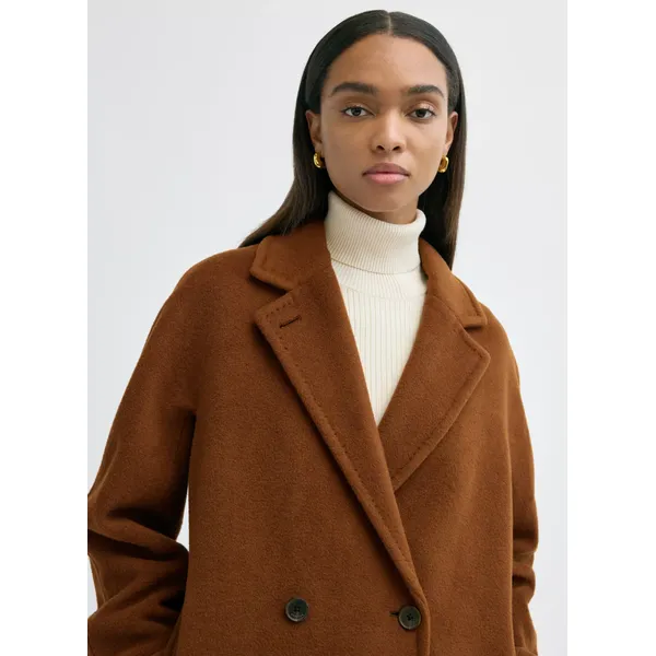 Alpaca Wool Classic Temperament Coat | Warm and Slimming | Shop Now