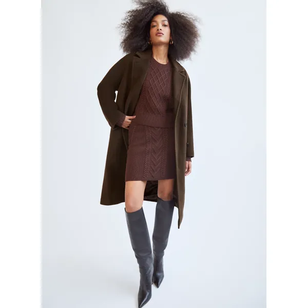 Wool Gabardine Robe | Luxurious and Cozy | Shop Now