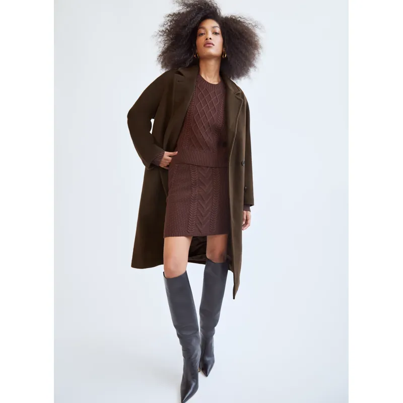 Wool Gabardine Robe | Luxurious and Cozy | Shop Now