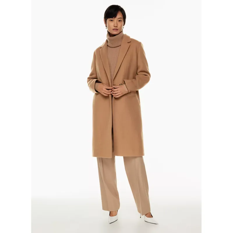 Fashion British Style Beige Coat | Timeless Elegance | Shop Now
