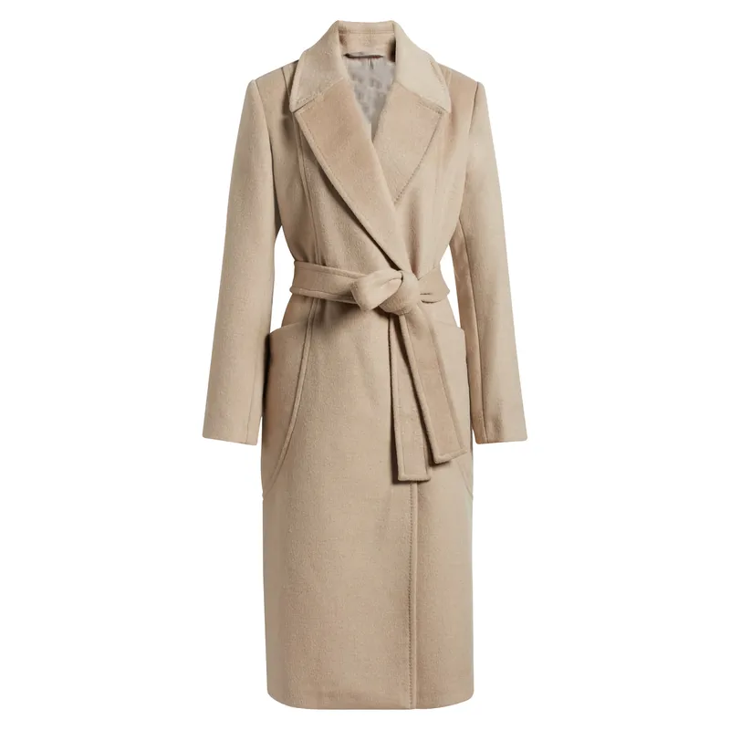 Belted Cashmere Wool Coat | Chic and Cozy | Shop Now