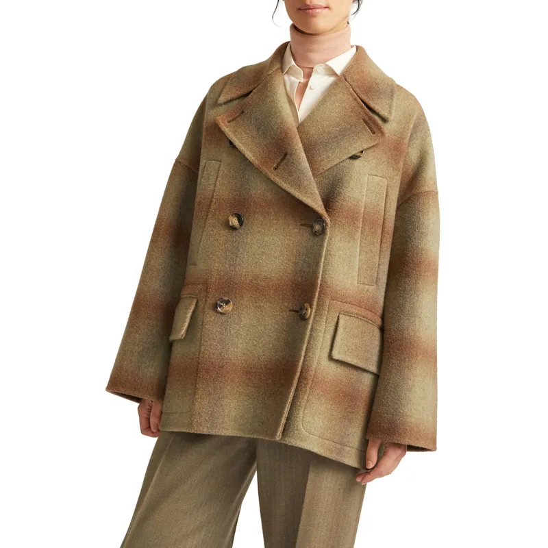 Multicolor Check Cashmere Jacket | Stylish and Cozy | Shop Now