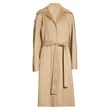 Beige Vegan Leather Trench Coat | Cruelty-Free Chic | Shop Now
