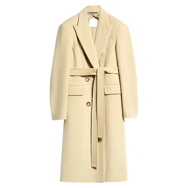 Beige Wool Coat | Classic and Versatile | Shop Now