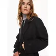 Black Women’s Tunic Coat | Chic and Versatile Outerwear | Shop Now