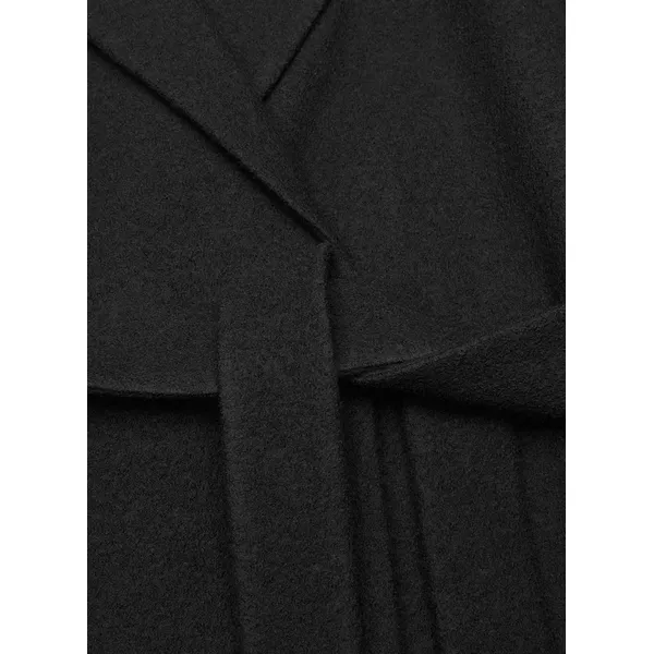 Black Women’s Tunic Coat | Chic and Versatile Outerwear | Shop Now