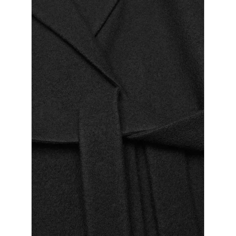 Black Women’s Tunic Coat | Chic and Versatile Outerwear | Shop Now