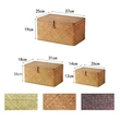 Handmade Woven Seagrass Storage Container with lids cover