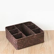 Handmade Seagrass Storage Box Container 7 Cells