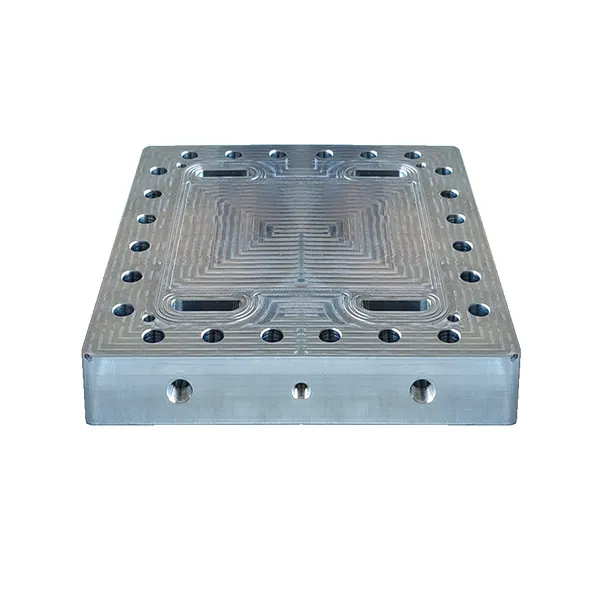 Air port end plate