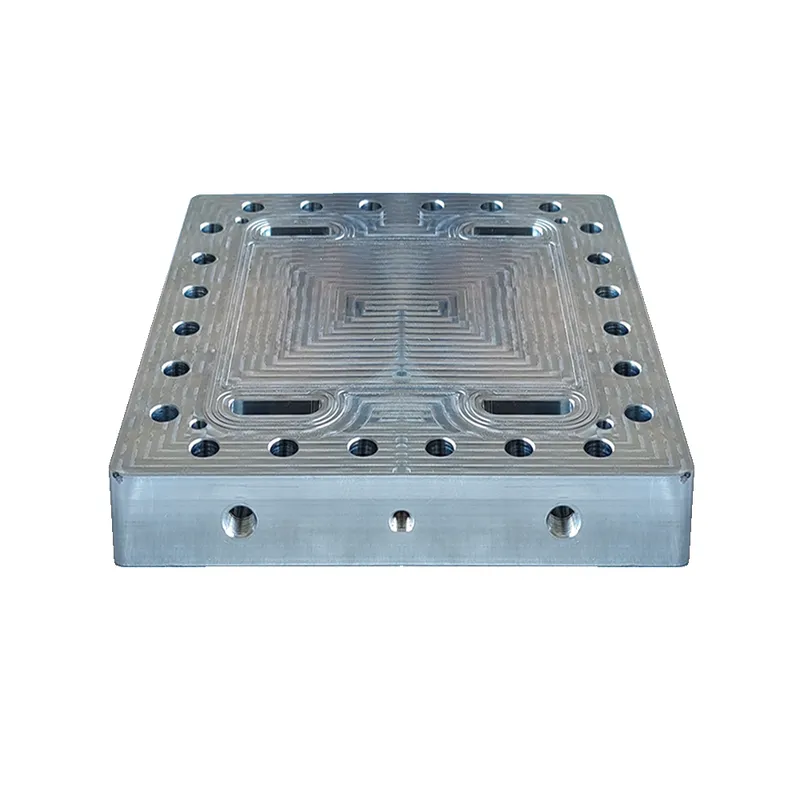 Air port end plate