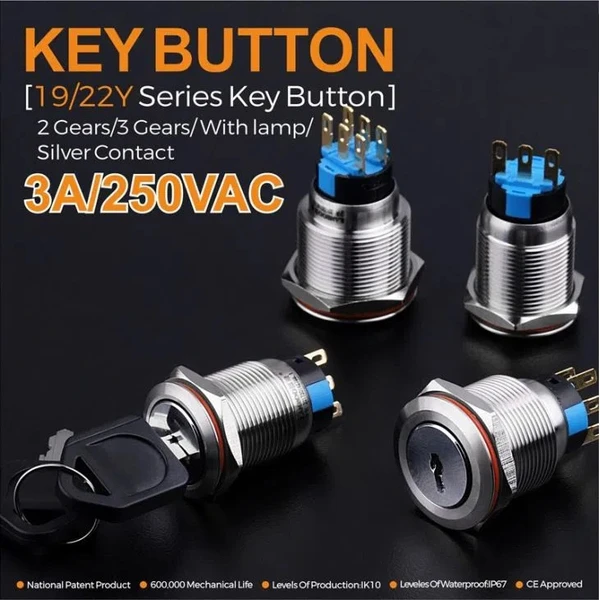 2no2nc التبديل المكونات