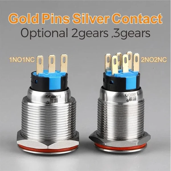 2no2nc التبديل المكونات