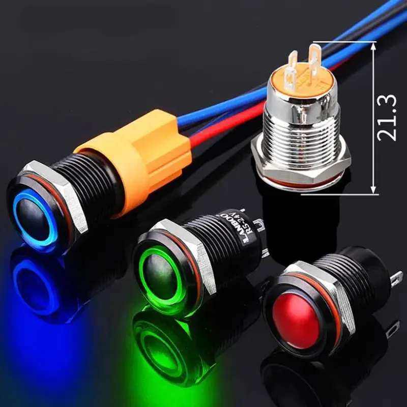 Push Button Switch for small space