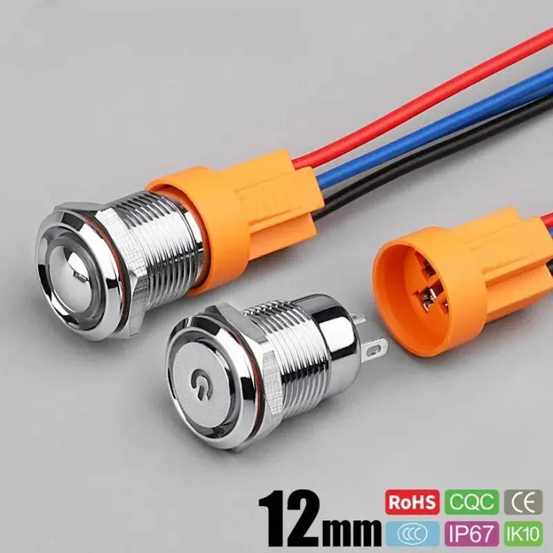 Push Button Switch for small space