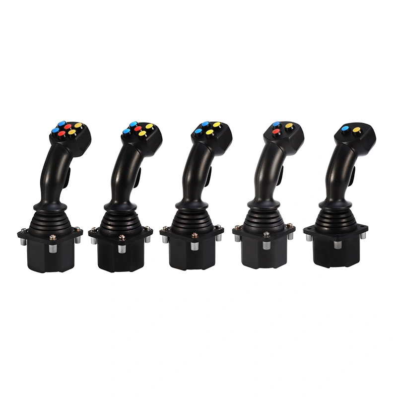 Joysticks industriales de 2 a 4 ejes