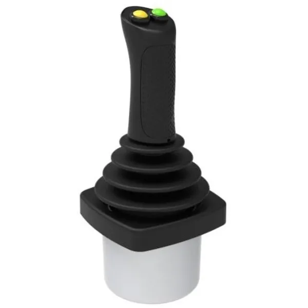 Industrial Hall joystick with buttons