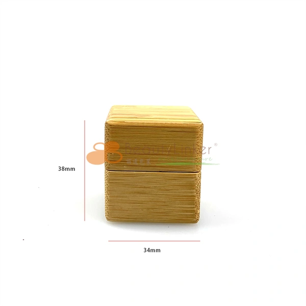 Wood & Bamboo，Cosmetic Container