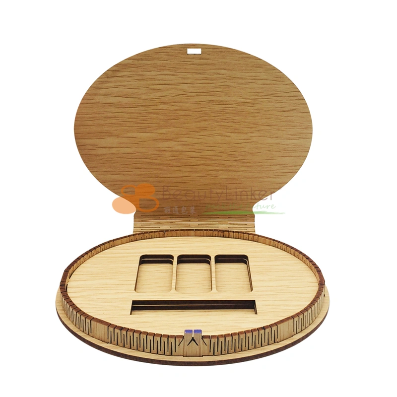 Wood & Bamboo，Cosmetic Container
