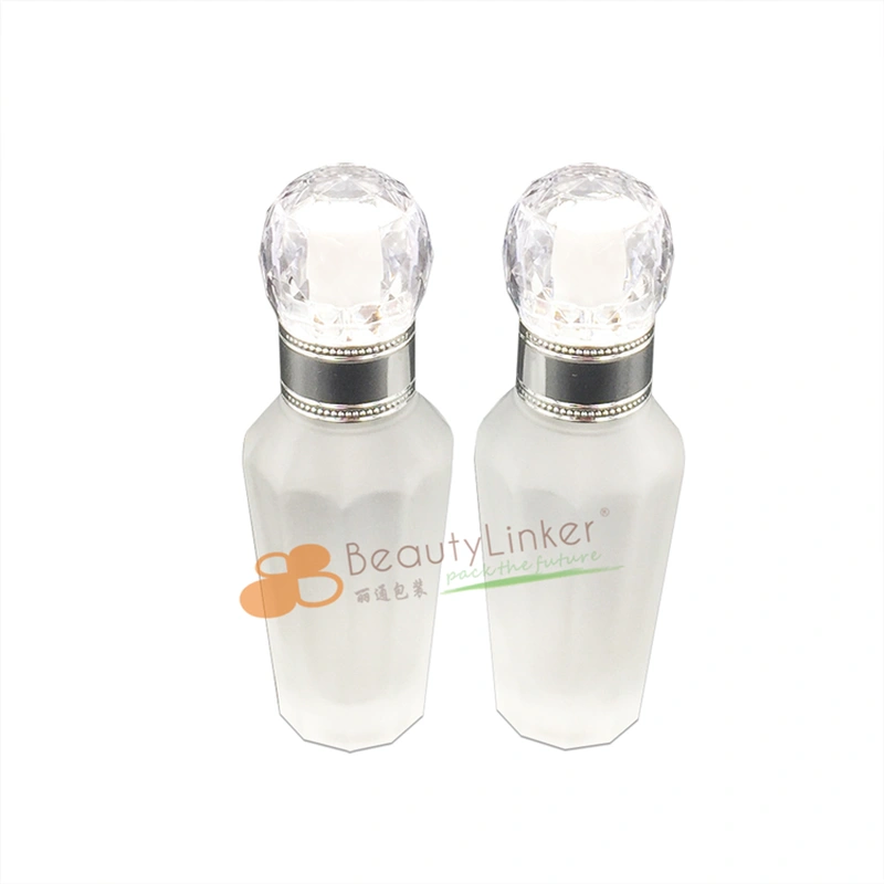 Glass, Cosmetic Container 