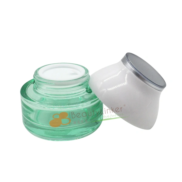 Glass, Cosmetic Container 