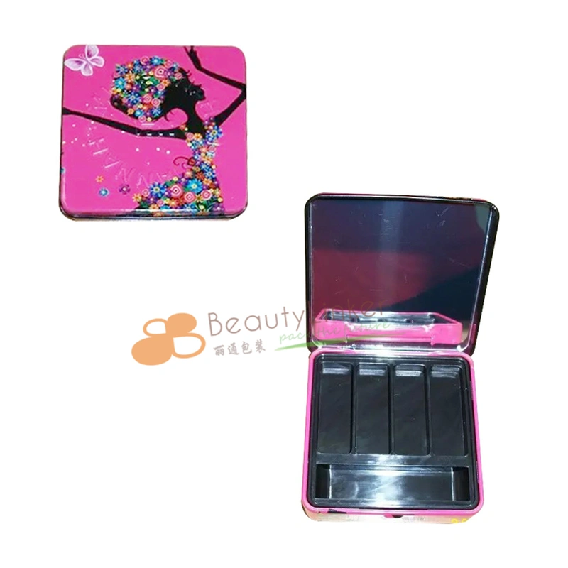 Metal, Cosmetic Container 