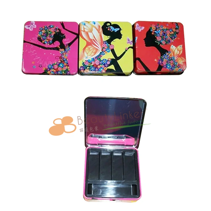 Metal, Cosmetic Container 