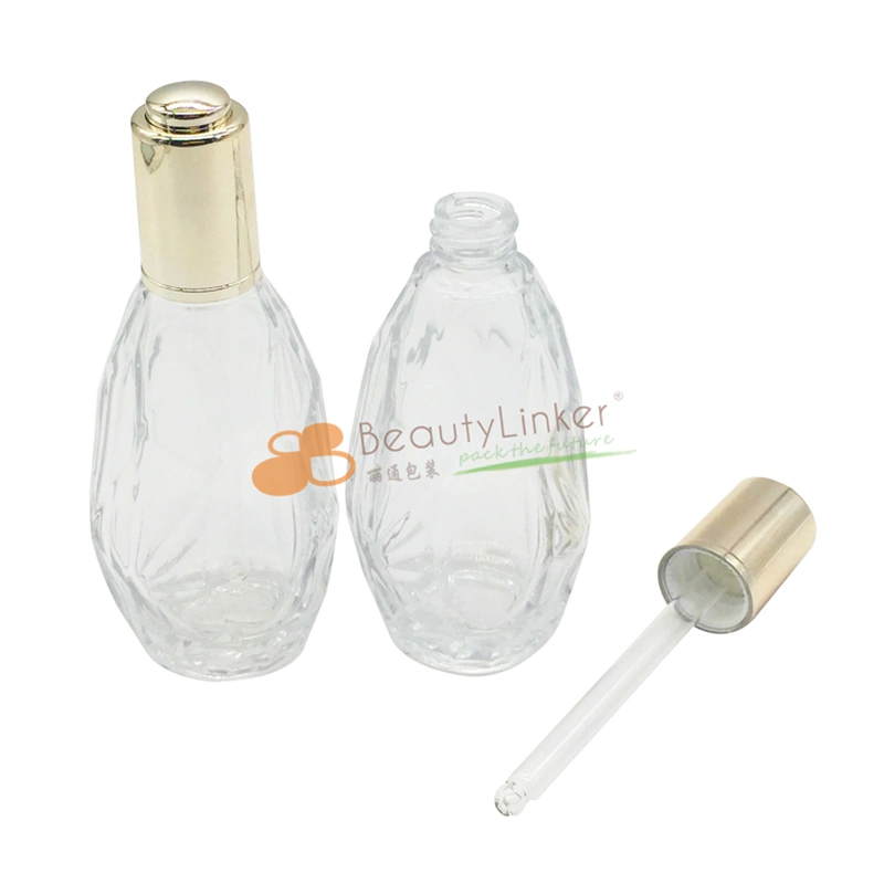 Glass, Cosmetic Container 