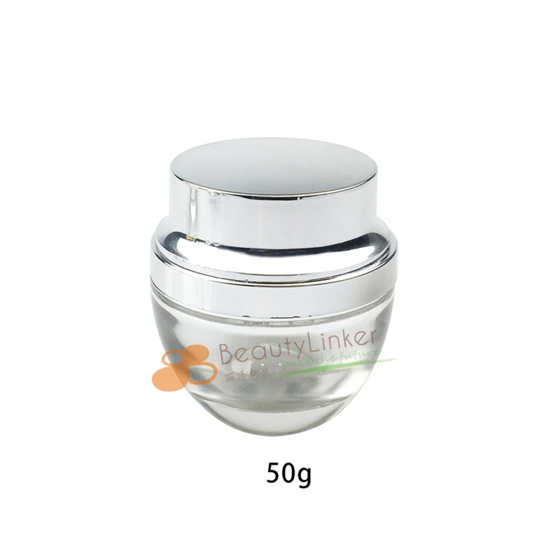 Glass, Cosmetic Container 