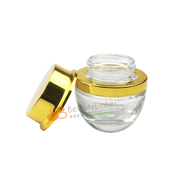 Glass, Cosmetic Container 