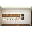 White High gloss Modern Style Ready Assemble  Lacquer Kitchen Cabinet
