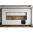White High gloss Modern Style Ready Assemble  Lacquer Kitchen Cabinet