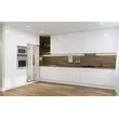 White High gloss Modern Style Ready Assemble  Lacquer Kitchen Cabinet