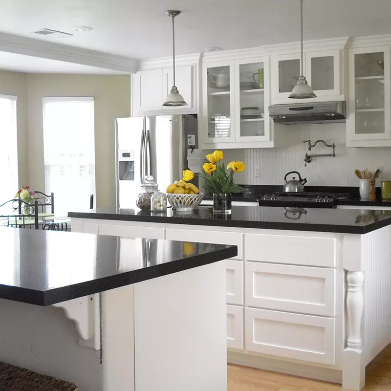 Solid wood Shaker Style Kitchen Cabinets New Design