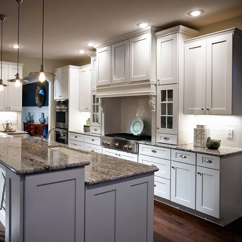 Solid wood Shaker Style Kitchen Cabinets New Design