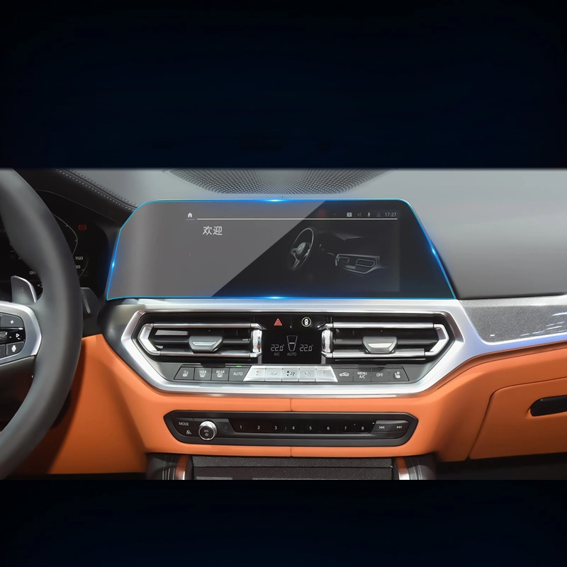 BMW M3 navigation high clear tempered glass screen protector 