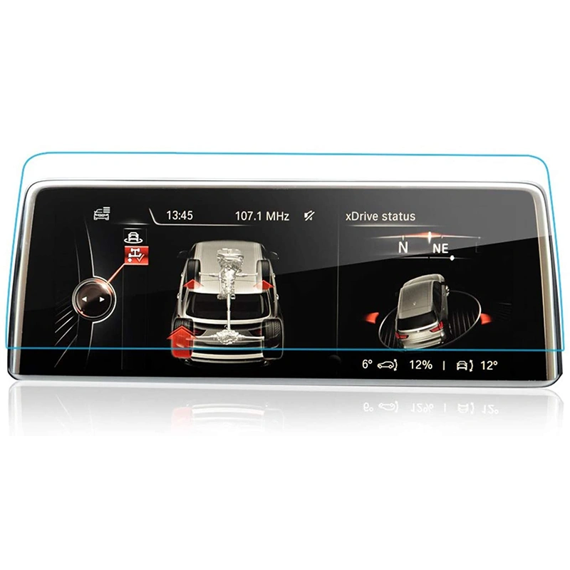 BMW X5 X6 F16 navigation tempered glass screen protector film 9H HD