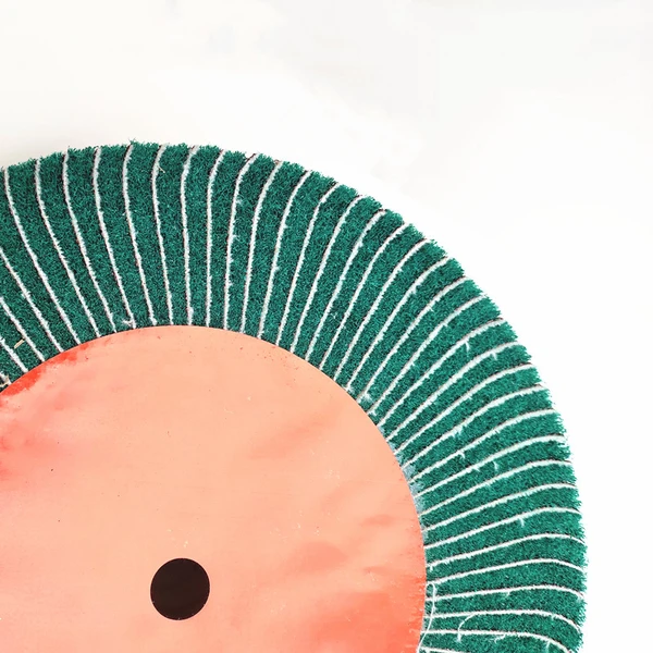 Nylon abrasive polishing wheel 300*90mm with abrasive cloth