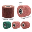 120*100*19 Non-Woven Abrasive Flap Wire Drawing Polishing Burnishing
