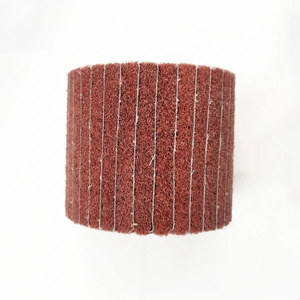 120*100*19 Non-Woven Abrasive Flap Wire Drawing Polishing Burnishing