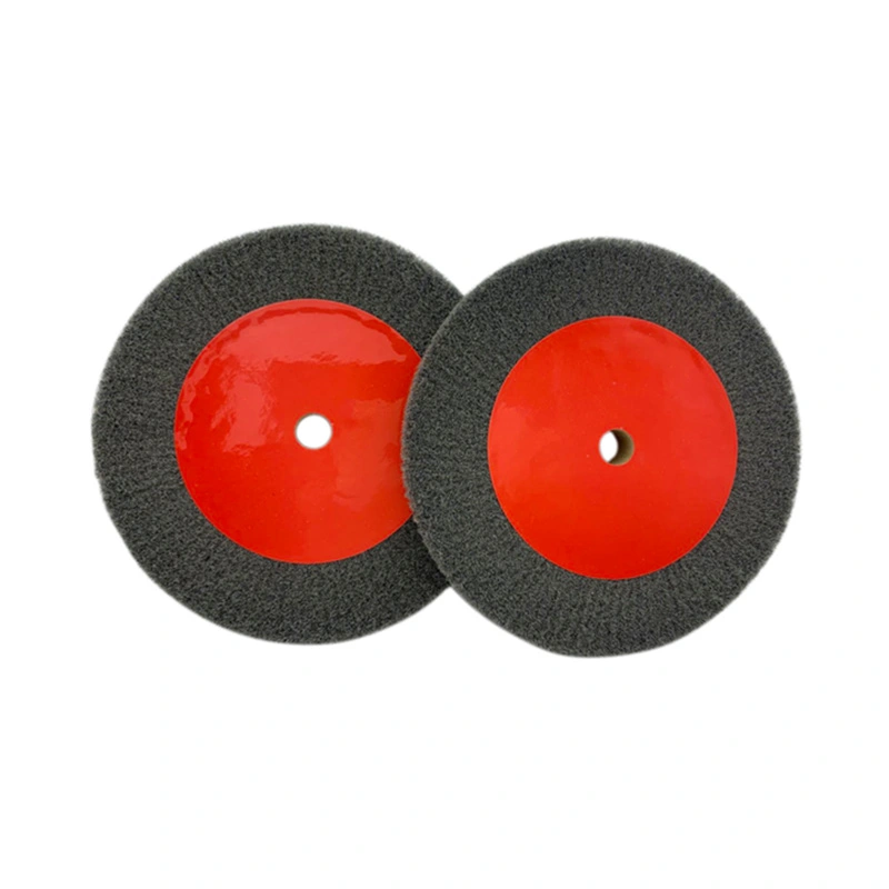 6inch non woven wheels with 1/2